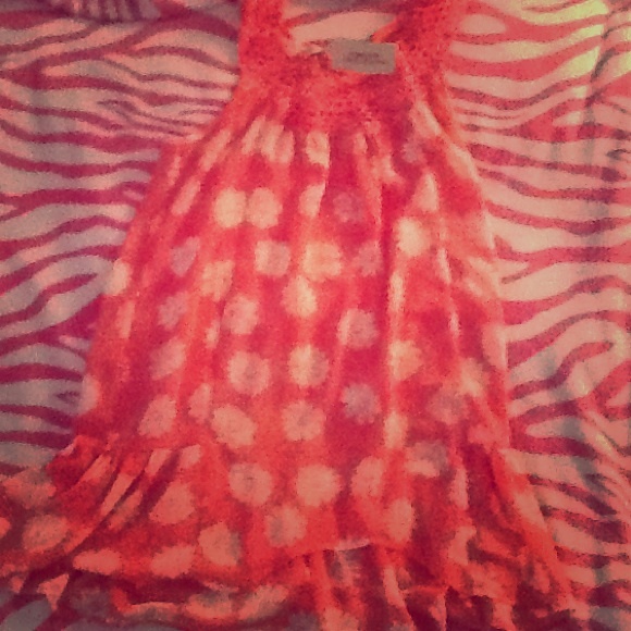 Forever 21 sheer daisy tunic/dress