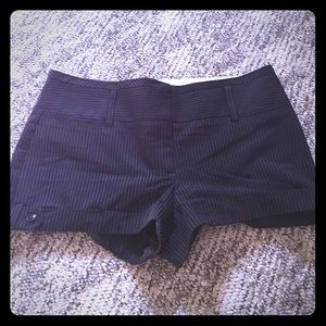 Charlotte Russe pin stripe shorts