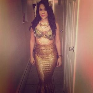 Hand-made Mermaid Halloween costume