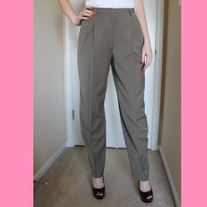 Giorgio Armani pants size 38 Light Brown Wool