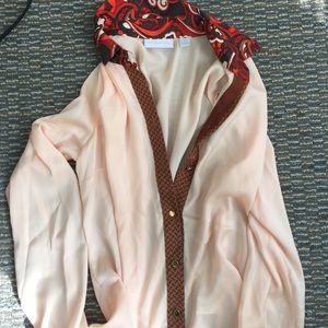 Size xs NYC silk shirt