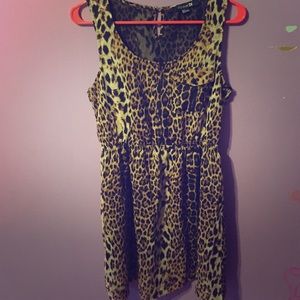 Cheetah Print Dress