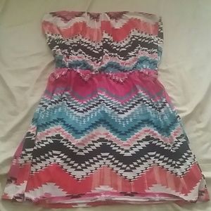 ❌SOLD❌Practically brand new strapless dress