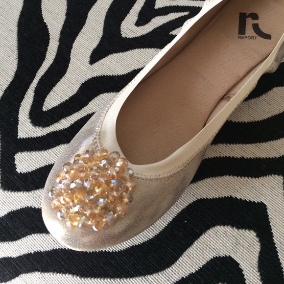 Jewel Toe Flats