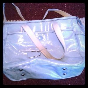 Authentic Coach Diaper bag in baby blue