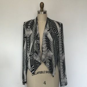 cropped H&M blazer