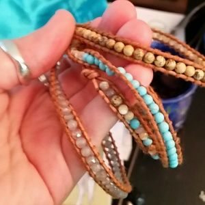 Victoria Emerson beaded wrap bracelet