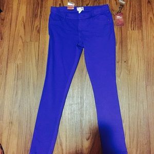 ROYAL BLUE JEGGING SKINNY JEANS