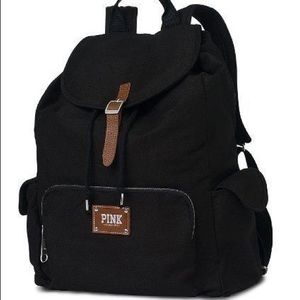 Black Victoria's Secret backpack