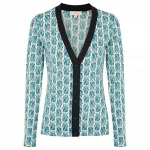 Tory Burch beetle cardigan