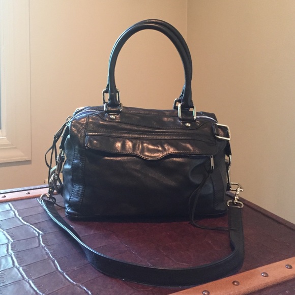 Rebecca Minkoff Black/Blue MAB Satchel