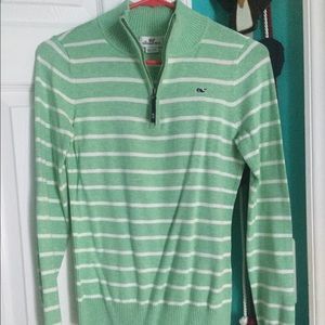 Vineyard Vines quarter zip sweater