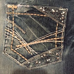 BKE Denim Culture Jeans 33x35 1/2 Like New