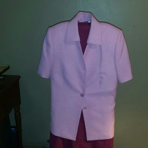 Pretty In Pink 2 pc. Blazer & Skirt suit