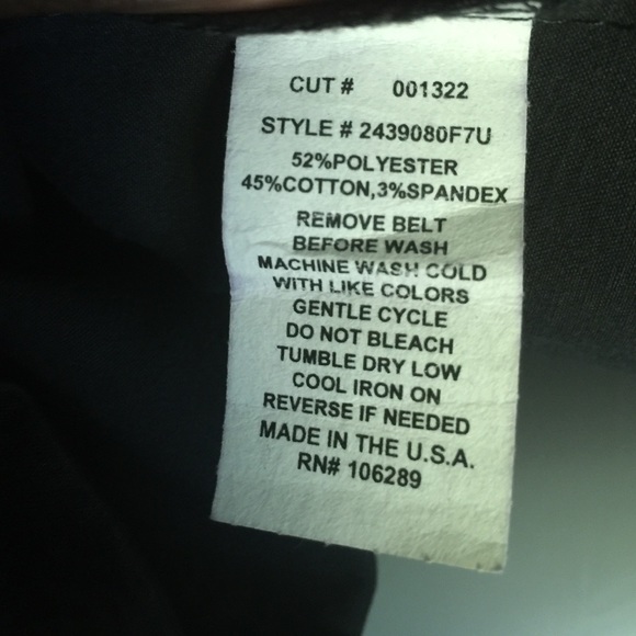 Black Pleated Dress Sz 7 - Picture 3 of 3