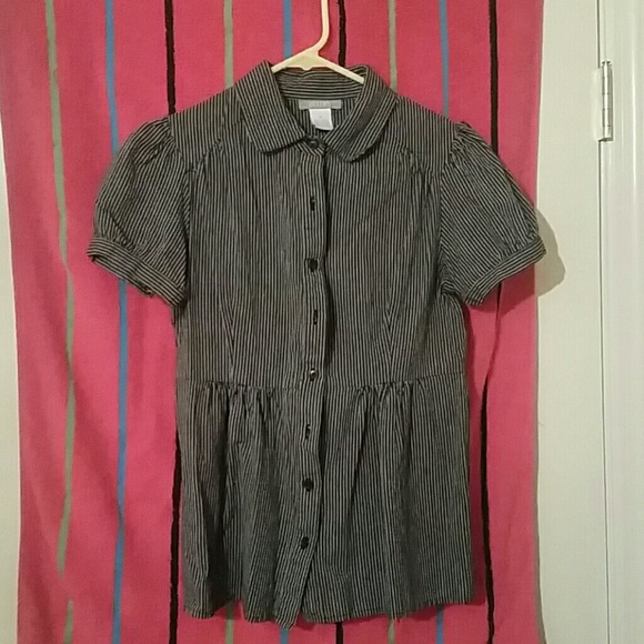 Pinstripe blouse