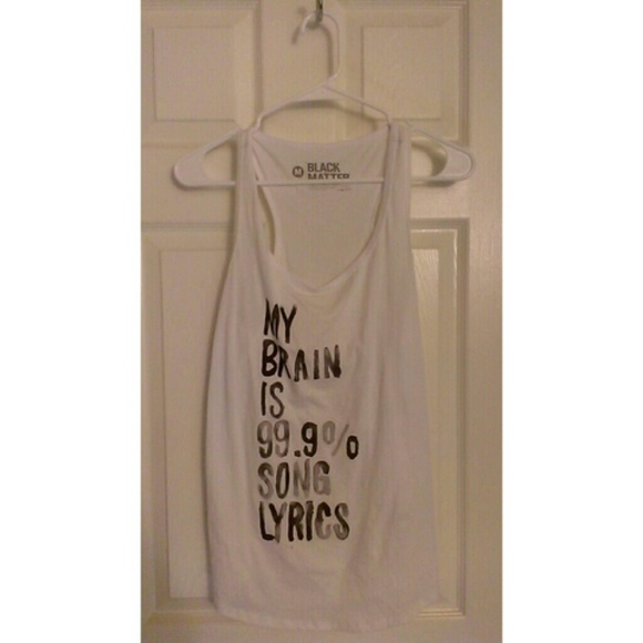 My Brain is 99.9% Song Lyrics Shirt