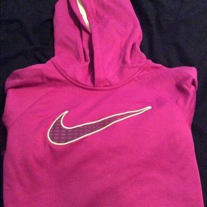Nike sweat shirt hoodie large in good condition