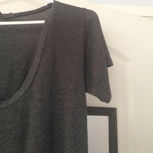 Nordstrom B.P. Simple loose fit grey top