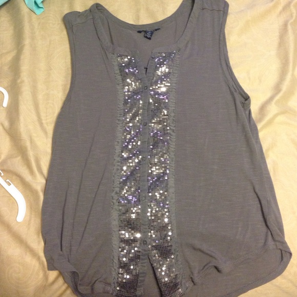 CUTE AND SPARKLY tank top from AE
