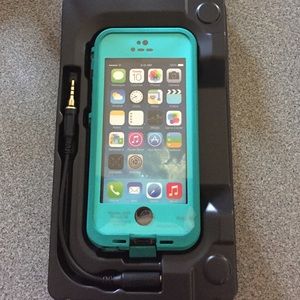 Brand new teal lifeproof case