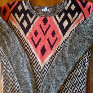 Patterned Ecote Sweater