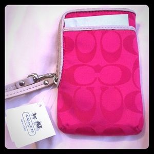 Coach wristlet