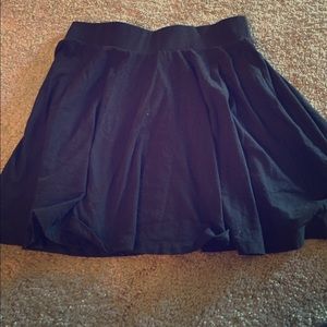 Black urban outfitters circle skirt