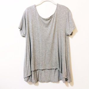 Gray swing tee