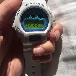 White GShock for sale! Worn twice