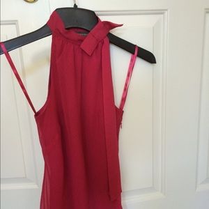 Banana republic size XS hot pink sleeveless top