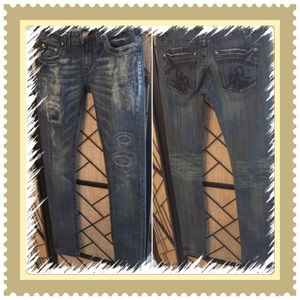 Express ReRock Jeans - SO UNIQUE & AWESOME!
