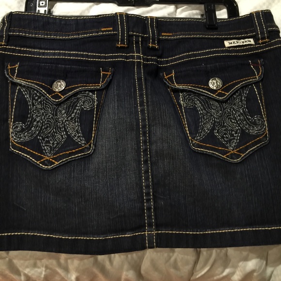 Denim skirt