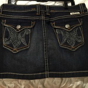 Denim skirt