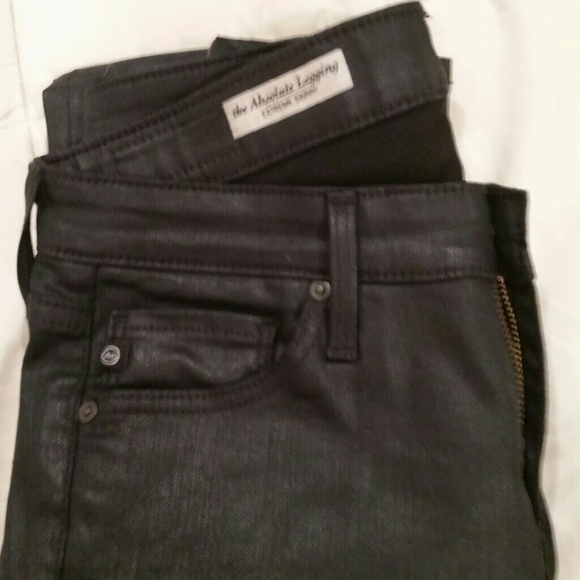 AG Adriano Goldschmied Extreme Skinny Jeans Black