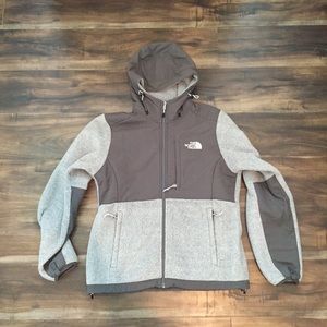 Womens North Face Denali Hooded Fleece Size S