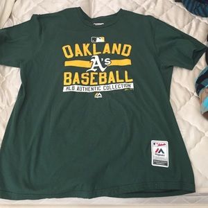 Athletics "mlb authentic collection" t-shirt