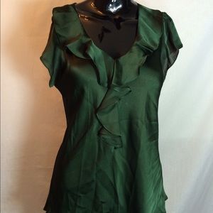 Green Sheer Blouse