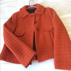 Burnt orange Zara jacket size small
