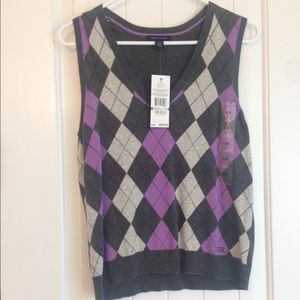 New Tommy Hilfiger sweater vest L