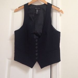 New York & co black vest