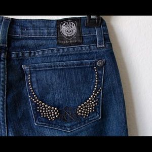 R&R Studded Pocket Jeans