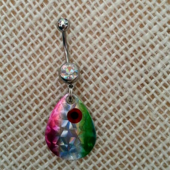 Lure belly button ring