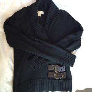 MICHAEL Michael Kors Black Chunky Sweater