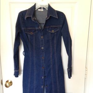 **SOLD**Charlotte Russe denim dress sz S