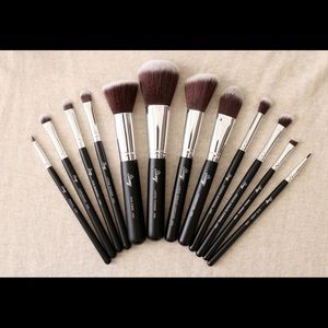 Stenny Cosmetics 12pcs full size makeup brush set