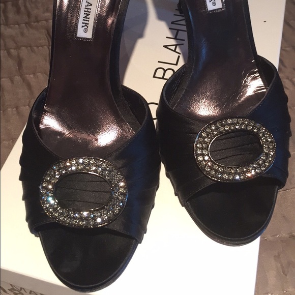 Manolo Blahnik- Sedaraby evening shoe, Sz. 39 - Picture 1 of 3