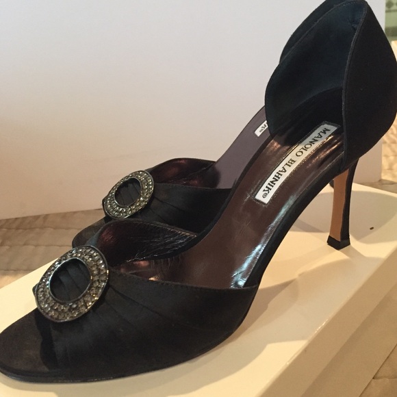 Manolo Blahnik- Sedaraby evening shoe, Sz. 39 - Picture 3 of 3