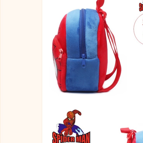✅✅✅Final mark down !!!!🆕Mini Spiderman soft backp - Picture 2 of 6