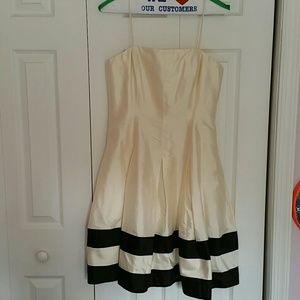 Lauren by Ralph Lauren silk flair dress